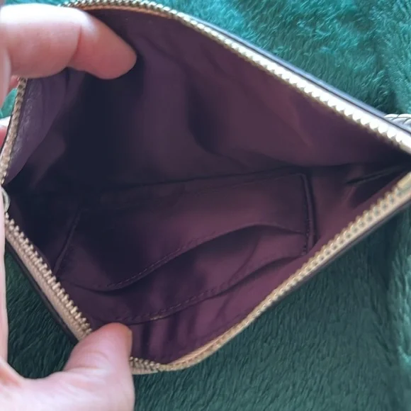 Coach silver wristlet wallet - Picture 4 of 5